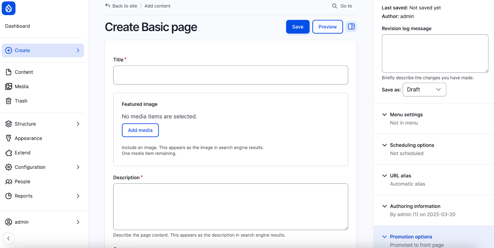 categorization-create-basic-page